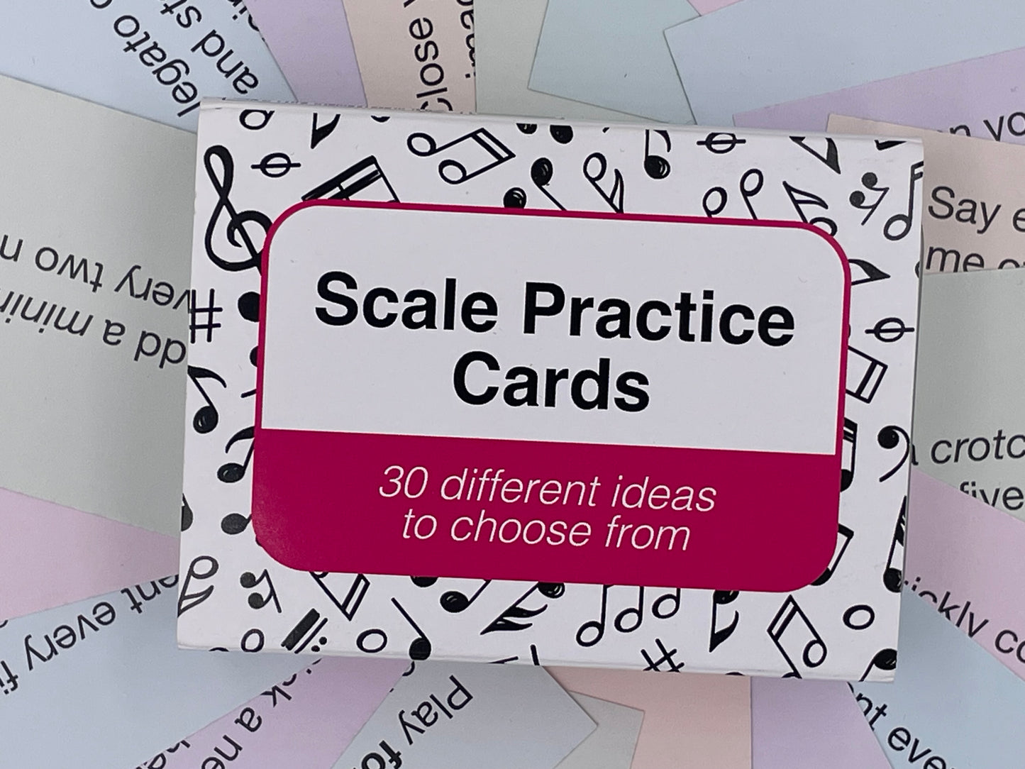 Music Scale Practice Cards - Improve Your Playing with 30 Comprehensive Cards