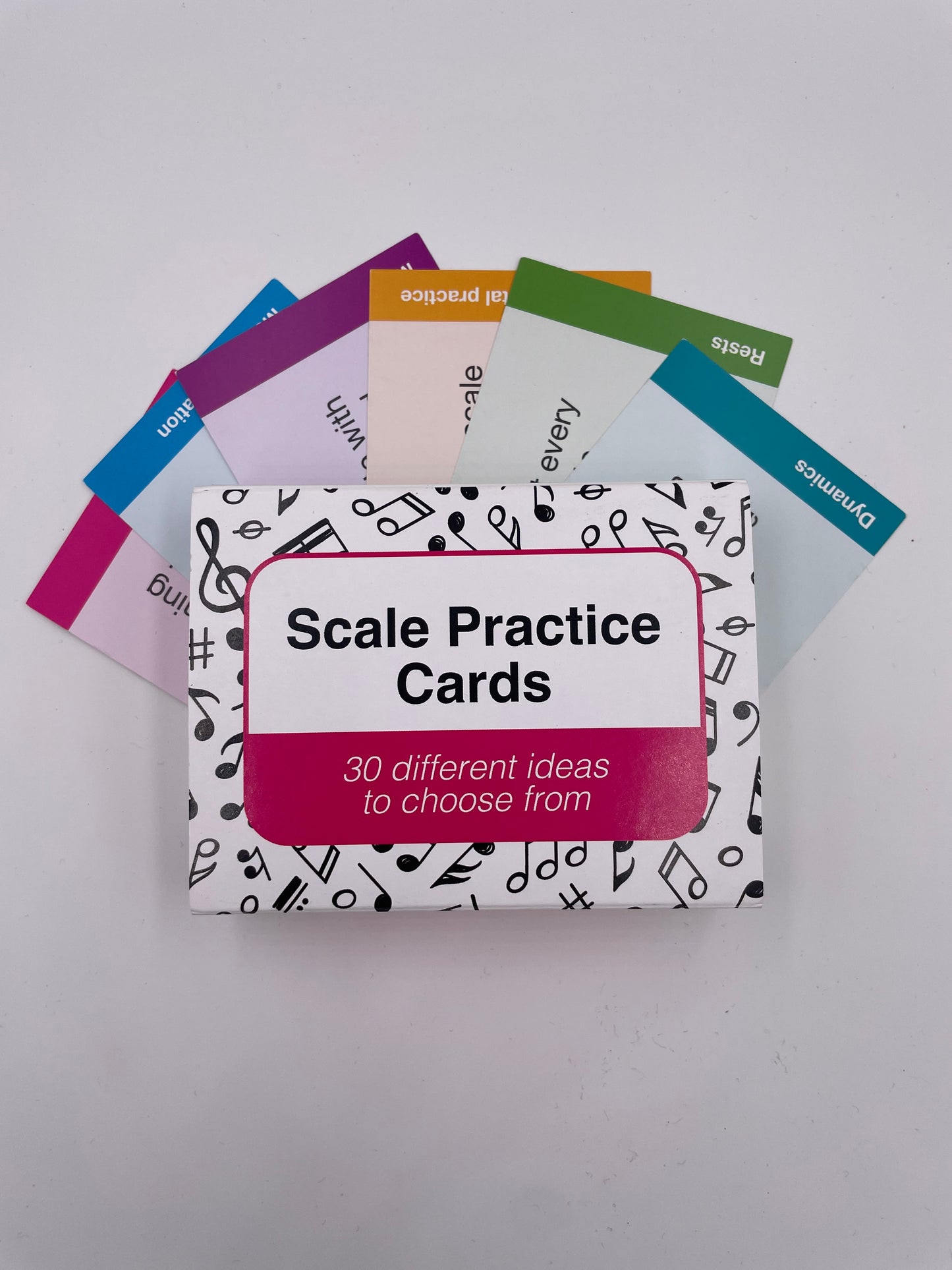 Music Scale Practice Cards - Improve Your Playing with 30 Comprehensive Cards