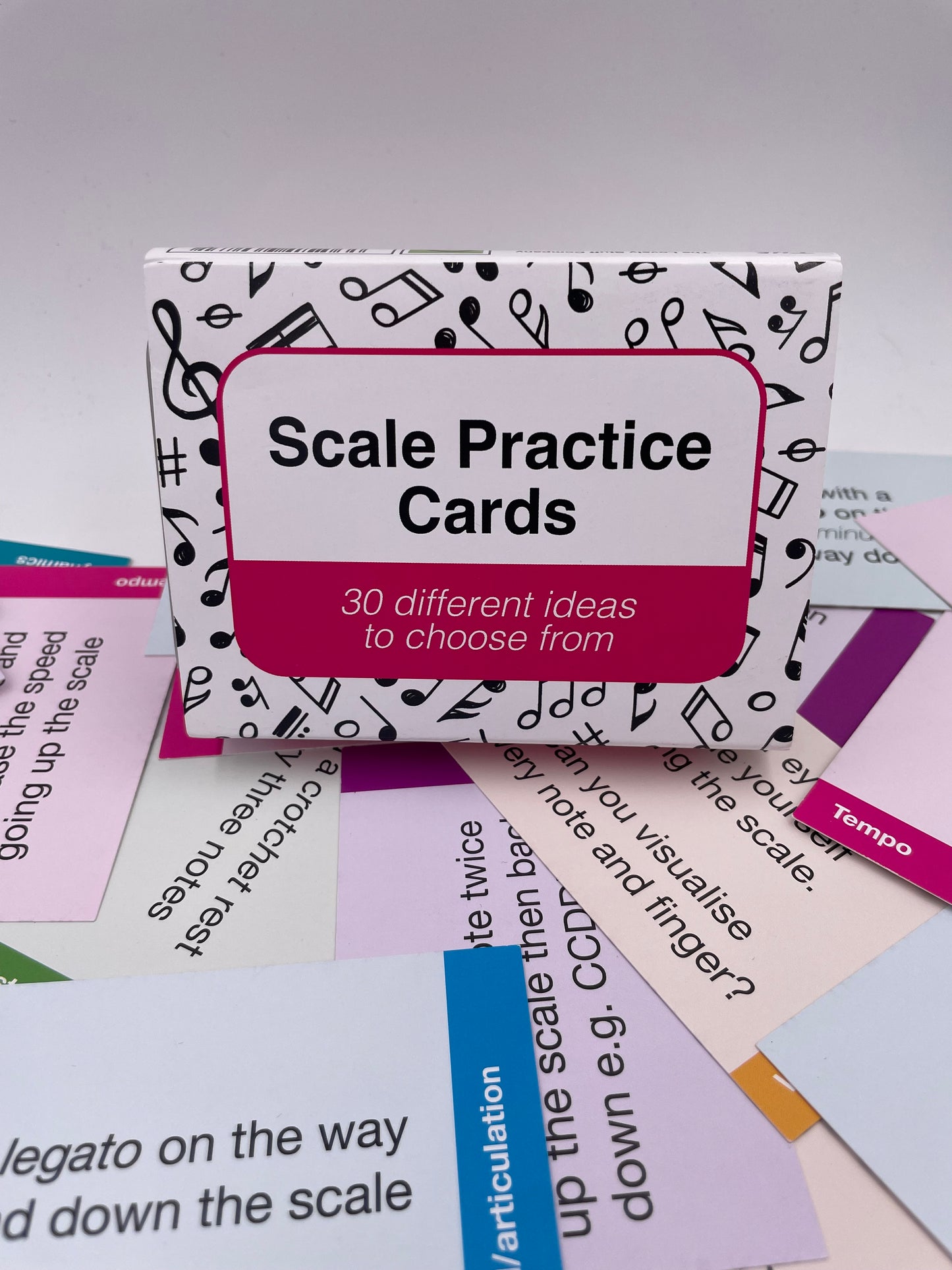 Music Scale Practice Cards - Improve Your Playing with 30 Comprehensive Cards