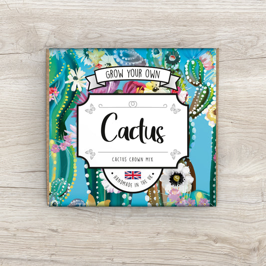 Grow Your Own Flowering Cactus Mix
