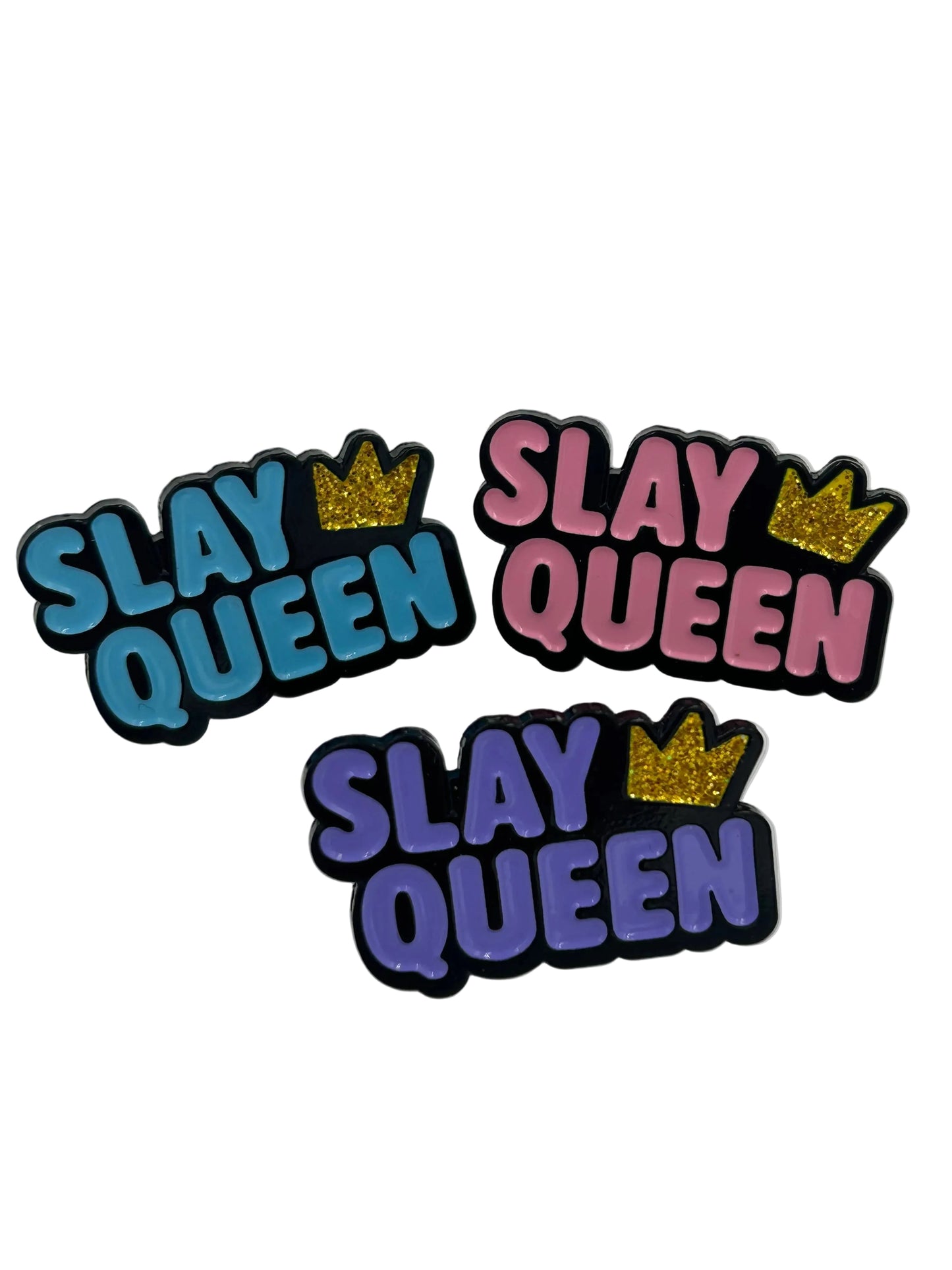 Slay Queen Enamel Pin Badge