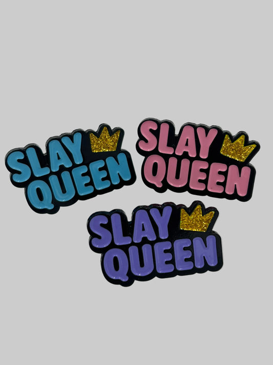 Slay Queen Enamel Pin Badge