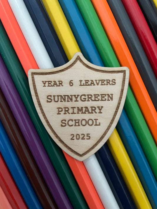 Wooden School Leavers Token | Leavers Gift | PTA | Year 6 | Nursery Leaver | School Souvenir | Custom Token | End of Term | Graduation Token