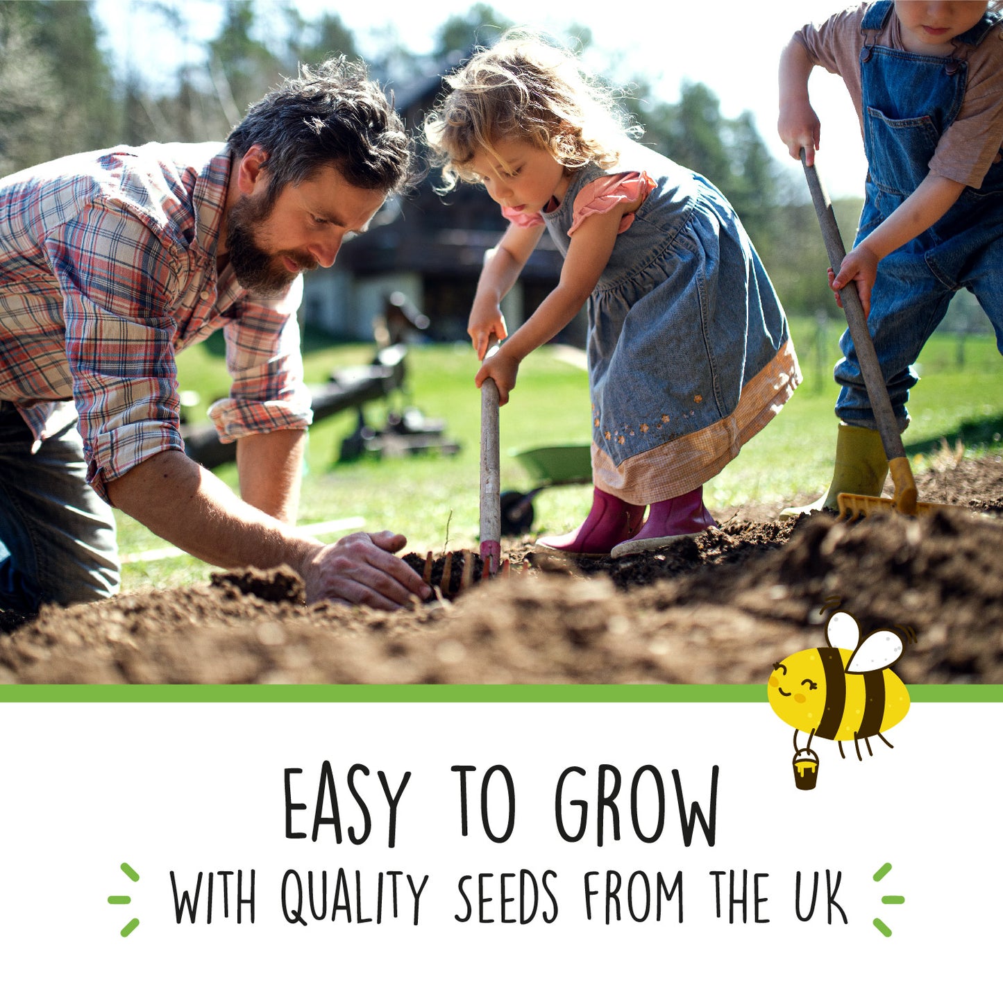 Kids' Garden Activity Set with Seeds