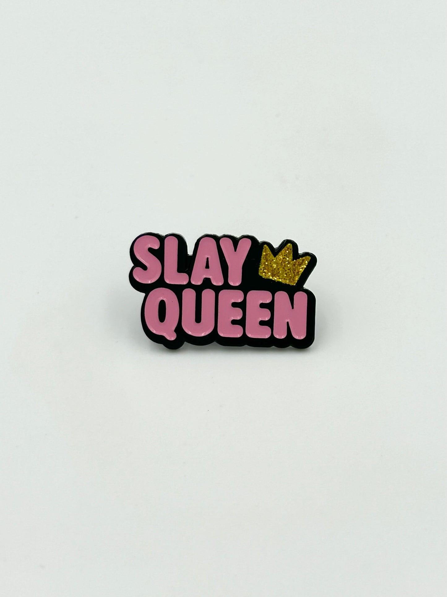 Slay Queen Enamel Pin Badge