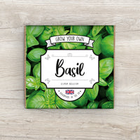 Grow Your Own Basil